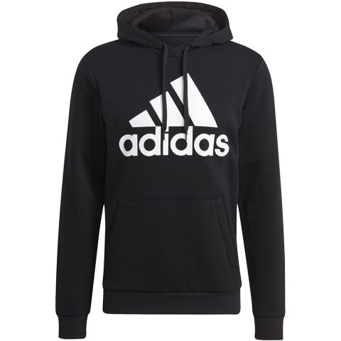 Bluza męska adidas Essentials Fleece Big Logo Hoodie czarna GK9220 Adidas