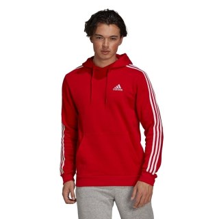 Bluza męska adidas Essentials Fleece czerwona GU2523 Adidas