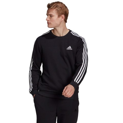 Bluza męska adidas Essentials Sweatshirt czarna GK9078 Adidas