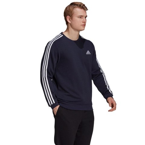 Bluza męska adidas Essentials Sweatshirt granatowa GK9079 Adidas