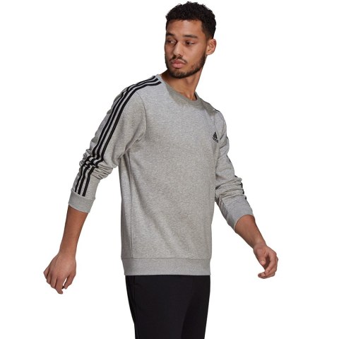 Bluza męska adidas Essentials Sweatshirt szara GK9101 Adidas