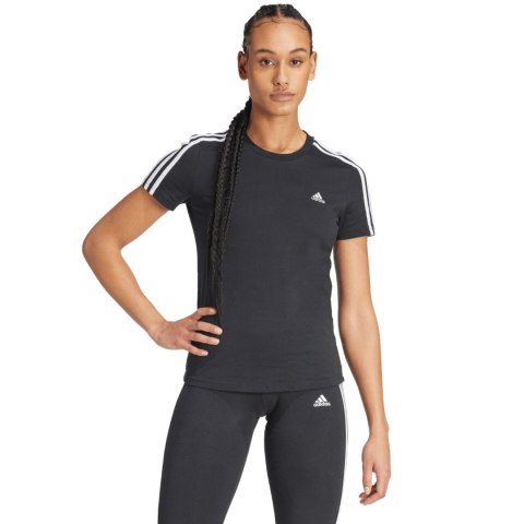 Koszulka damska adidas Essentials Slim T-Shirt czarna GL0784 Adidas