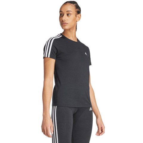 Koszulka damska adidas Essentials Slim T-Shirt czarna GL0784 Adidas