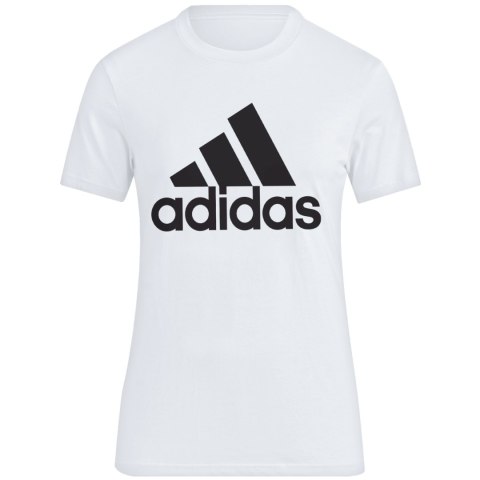 Koszulka damska adidas Loungewear Essentials Logo Tee biała GL0649 Adidas
