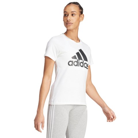 Koszulka damska adidas Loungewear Essentials Logo Tee biała GL0649 Adidas