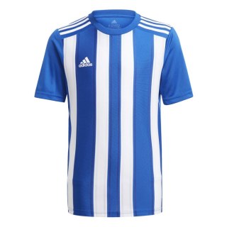 Koszulka dla dzieci adidas Striped 21 Jersey Youth biało-niebieska GH7323 Adidas teamwear