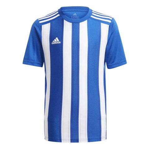 Koszulka dla dzieci adidas Striped 21 Jersey Youth biało-niebieska GH7323 Adidas teamwear