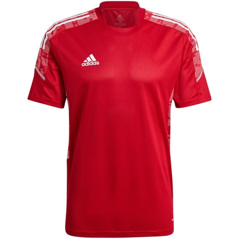 Koszulka męska adidas Condivo 21 Training Jersey Primeblue czerwona GH7166 Adidas teamwear