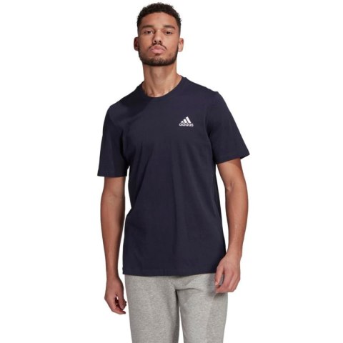 Koszulka męska adidas Essentials T-shirt granatowa GK9649 Adidas