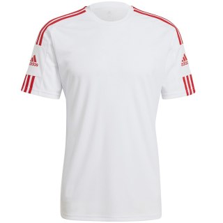 Koszulka męska adidas Squadra 21 Jersey Short Sleeve biała GN5725 Adidas teamwear