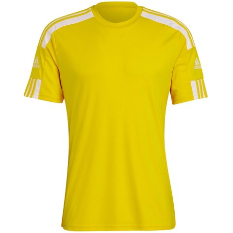 Koszulka męska adidas Squadra 21 Jersey Short Sleeve żółta GN5728 Adidas teamwear