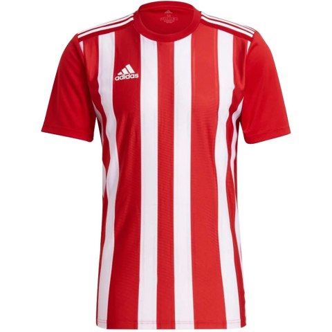 Koszulka męska adidas Striped 21 Jersey czerwono-biała GN7624 Adidas teamwear