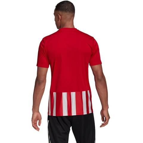 Koszulka męska adidas Striped 21 Jersey czerwono-biała GN7624 Adidas teamwear