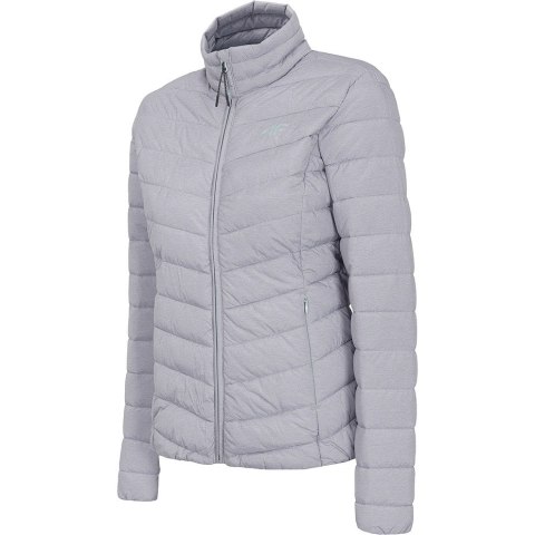 Kurtka damska 4F chłodny jasny szary melanż H4L21 KUDP003 27M 4F