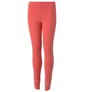Legginsy dla dzieci Puma Alpha Leggings G pomarańczowe 586176 42 Puma
