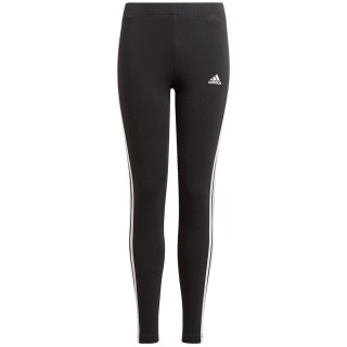 Legginsy dla dzieci adidas Essentials 3 Stripes czarne GN4046 Adidas