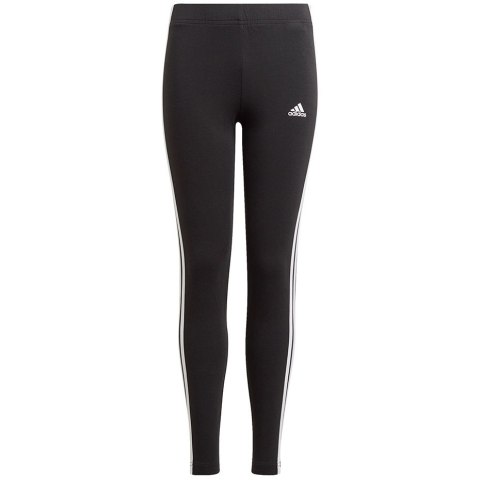 Legginsy dla dzieci adidas Essentials 3 Stripes czarne GN4046 Adidas
