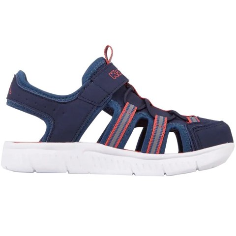 Sandały dla dzieci Kappa Kyoko granatowo-pomarańczowe 260884K 6744 Kappa