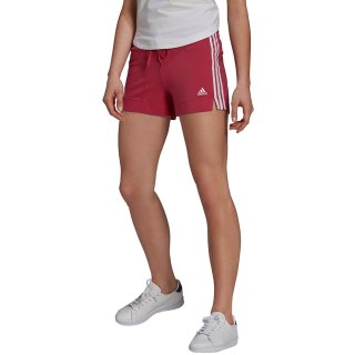 Spodenki damskie adidas Essentials Slim Short bordowe GM5530 Adidas
