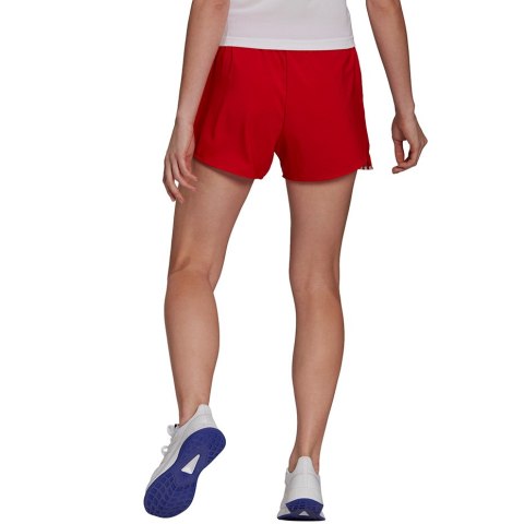 Spodenki damskie adidas Woven 3-Stripes Sport Shorts czerwone GN3108 Adidas
