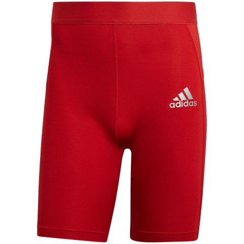 Spodenki męskie adidas Techfit Short Tig czerwone GU7314 Adidas teamwear