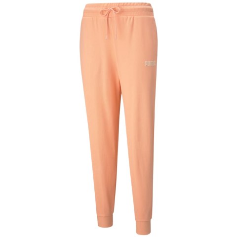 Spodnie damskie Puma Modern Basics High brzoskwiniowe 585937 26 Puma