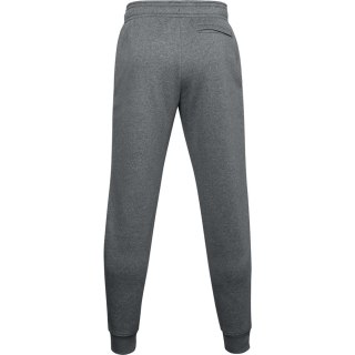 Spodnie męskie Under Armour Rival Fleece 3Logo Jogger ciemnoszare 1357131 012 Under Armour