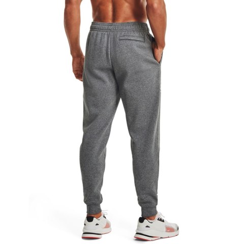 Spodnie męskie Under Armour Rival Fleece 3Logo Jogger ciemnoszare 1357131 012 Under Armour