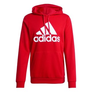 Bluza męska adidas Essentials Big Logo czerwona GV0249 Adidas