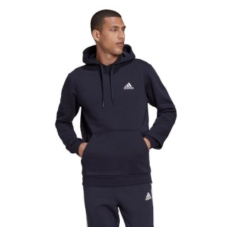 Bluza męska adidas Essentials Fleece Hoodie granatowa H12216 Adidas
