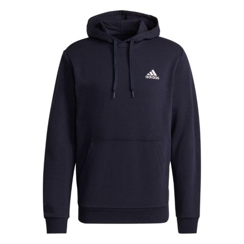 Bluza męska adidas Essentials Fleece Hoodie granatowa H12216 Adidas