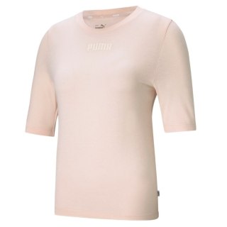 Koszulka damska Puma Modern Basics Tee Cloud różowa 585929 27 Puma