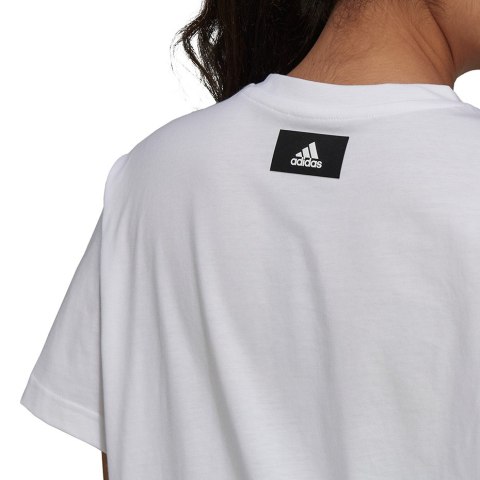 Koszulka damska adidas Lace Camo GFX 1 biała GT8832 Adidas