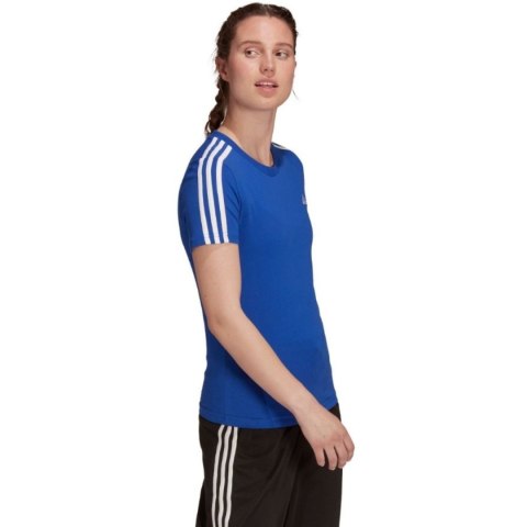 Koszulka damska adidas Loungewear Ess niebieska H07815 Adidas