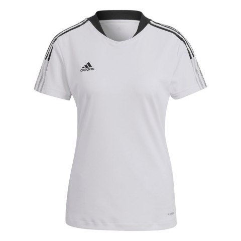 Koszulka damska adidas Tiro 21 Training Jersey biała GM7580 Adidas teamwear