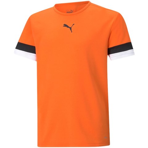 Koszulka dla dzieci Puma teamRISE Jersey Jr pomarańczowa 704938 08 Puma