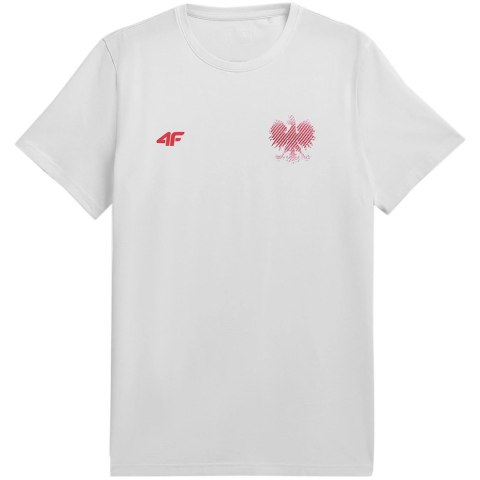 Koszulka męska 4F biała R4L21 TSM950 10S 4F