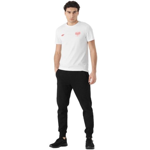 Koszulka męska 4F biała R4L21 TSM950 10S 4F