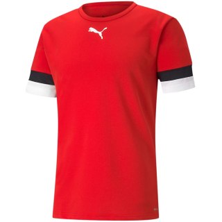 Koszulka męska Puma teamRISE Jersey czerwona 704932 01 Puma