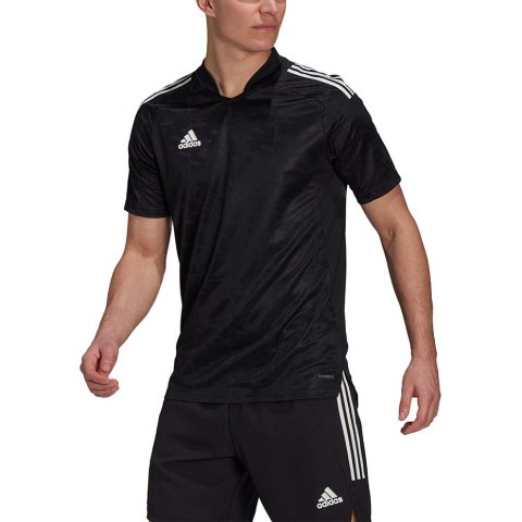 Koszulka męska adidas Condivo 21 JSY czarna GJ6790 Adidas teamwear