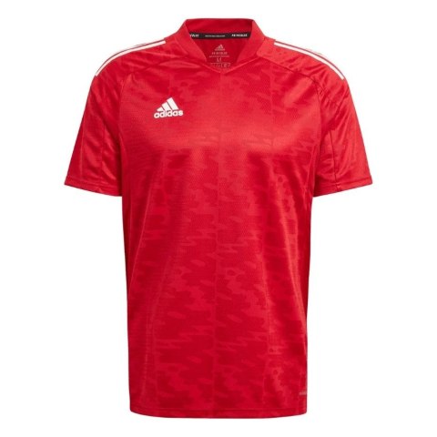 Koszulka męska adidas Condivo 21 JSY czerwona GJ6802 Adidas teamwear