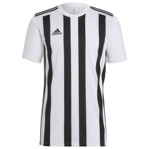 Koszulka męska adidas Striped 21 Jersey biało-czarna GV1377 Adidas teamwear