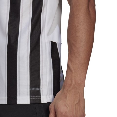 Koszulka męska adidas Striped 21 Jersey biało-czarna GV1377 Adidas teamwear
