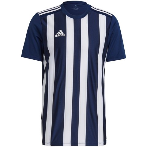 Koszulka męska adidas Striped 21 Jersey granatowa GN5847 Adidas teamwear