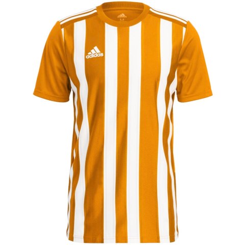 Koszulka męska adidas Striped 21 Jersey pomarańczowo-biała H35642 Adidas teamwear