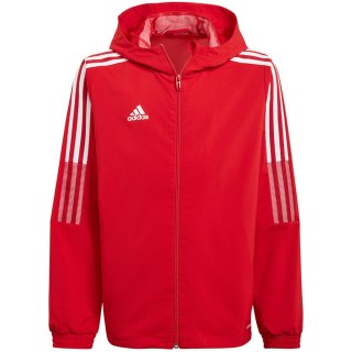 Kurtka dla dzieci adidas Tiro 21 Windbreaker czerwona GP4976 Adidas teamwear