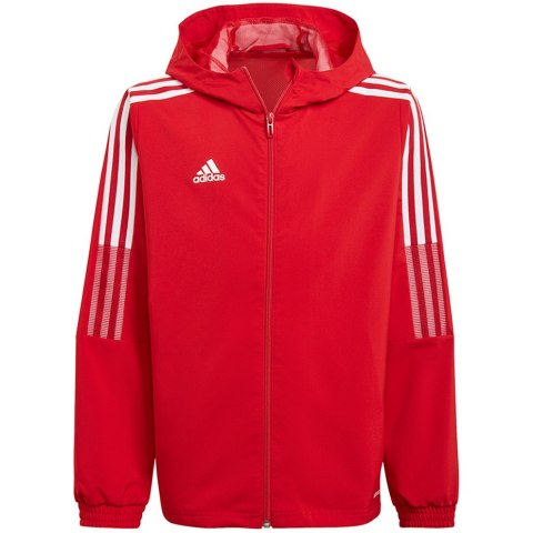 Kurtka dla dzieci adidas Tiro 21 Windbreaker czerwona GP4976 Adidas teamwear