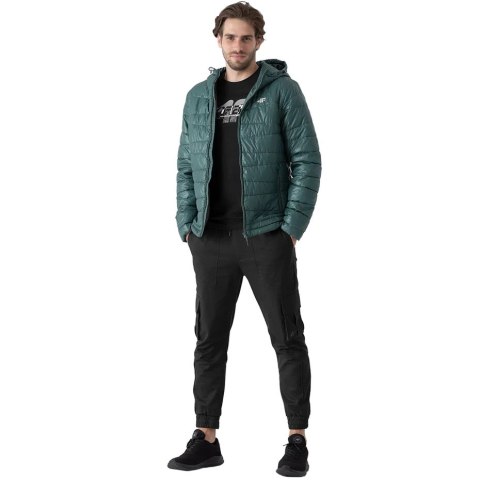 Kurtka pikowana męska 4F morska zieleń H4Z21 KUMP005 46S 4F