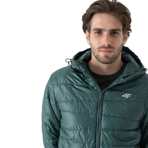 Kurtka pikowana męska 4F morska zieleń H4Z21 KUMP005 46S 4F