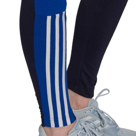 Legginsy damskie adidas Essentials Colorblock czarno-niebieskie GS6323 Adidas